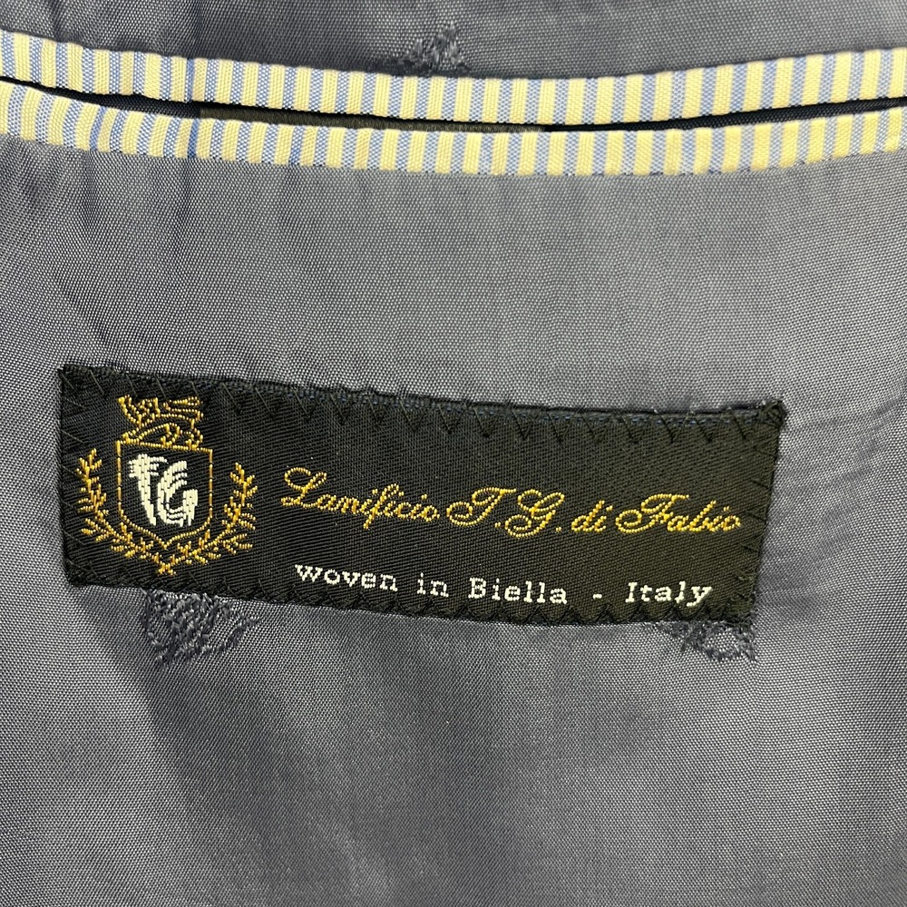 Roy Robson IT 26 US 42S Blazer Wool (Lanificio TG Di Fabio Mill) Sport Coat - Picture 9 of 16
